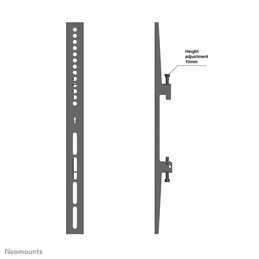 Mobiletto Neomounts by Newstar Pro portatile per Videowall
